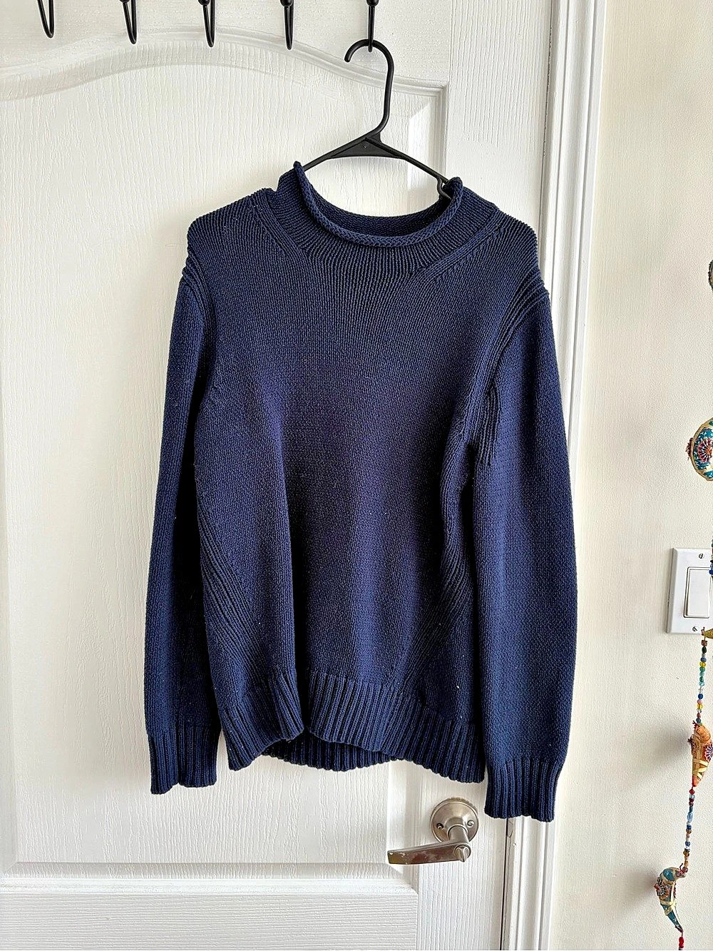 J.Crew Always Rollneck Sweater Men's Crewneck Sweater Blue